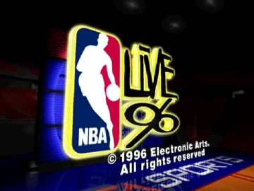 NBA Live 96 (US) screen shot title